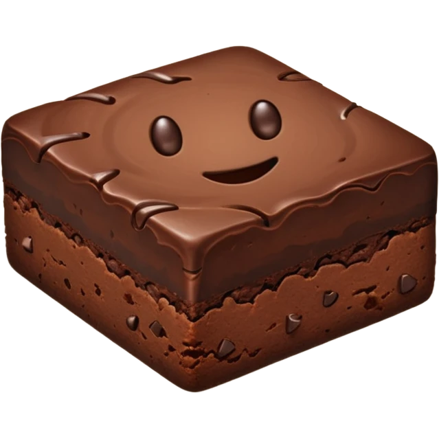 brownie emoji