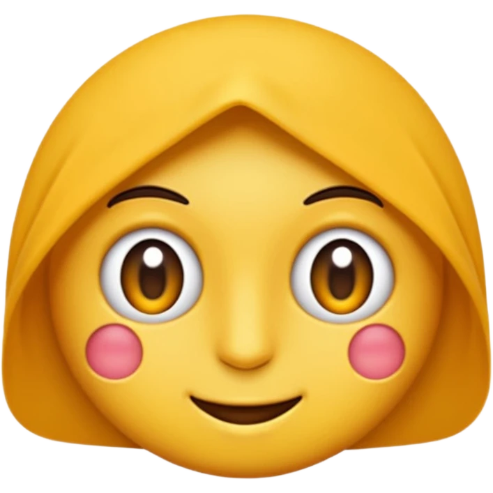 Uzun kumral saçlı emoji emoji