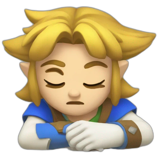 Zelda qui dort emoji