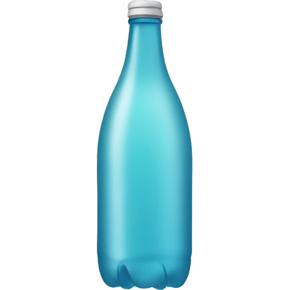 Botella de agua emoji
