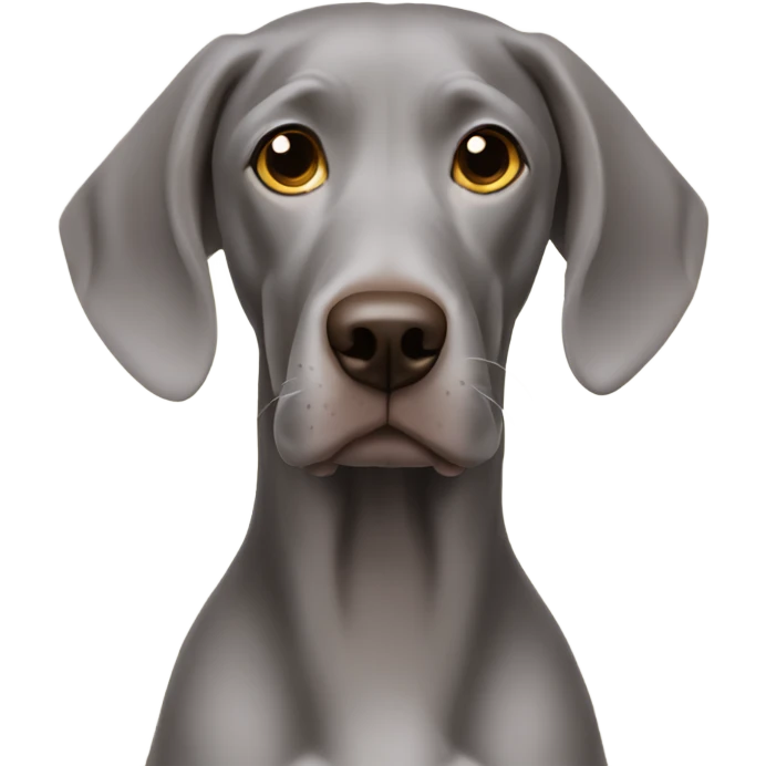 Weimaraner emoji