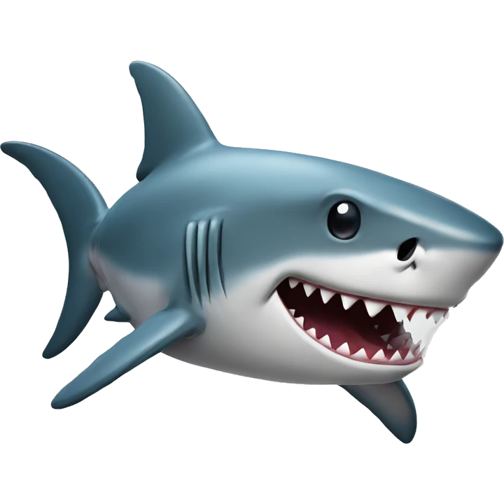 shark with t emoji