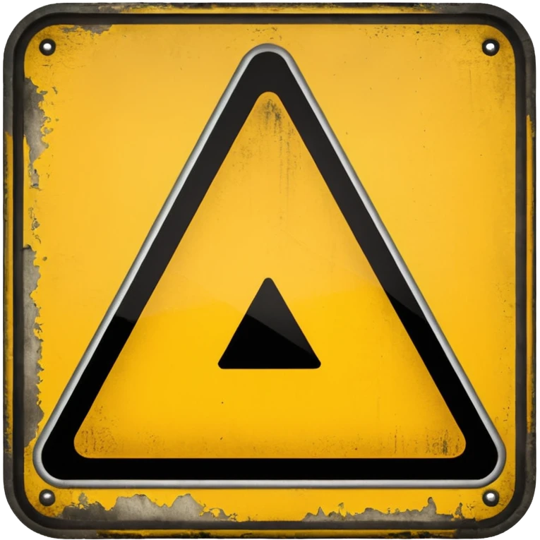 panneau attention  emoji