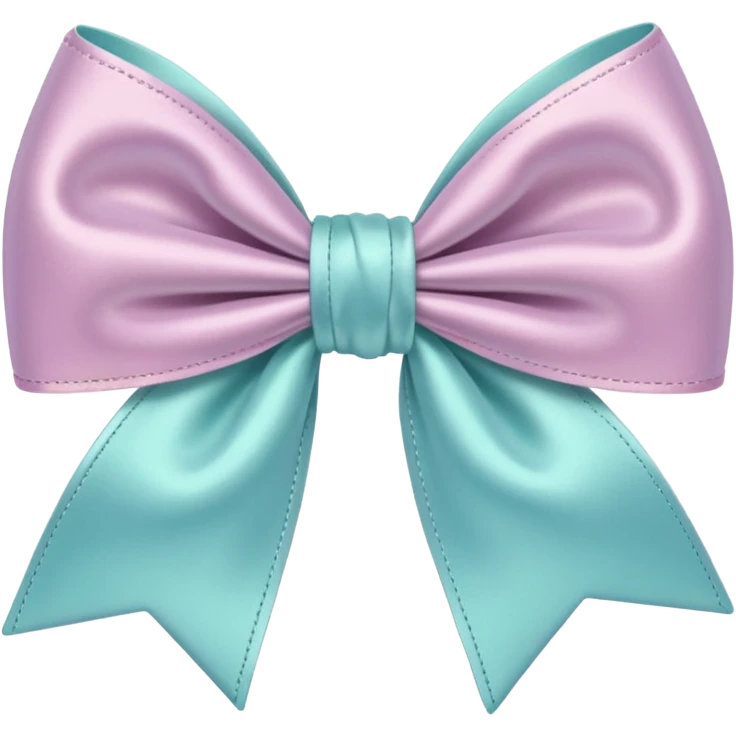 Pastel bow emoji