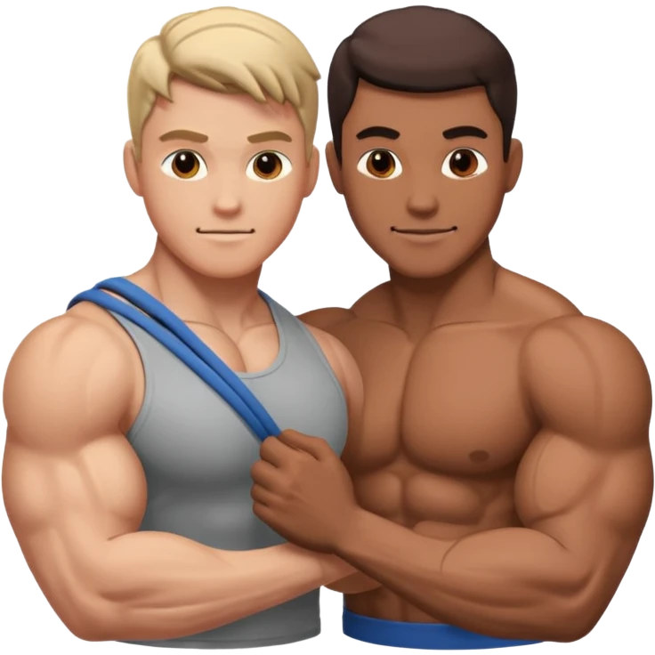 69 sex position of male male emoji