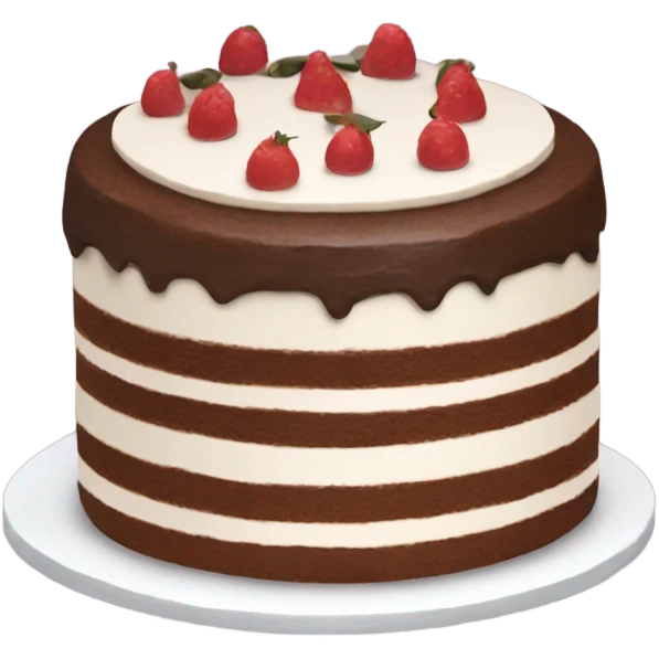 A cake with hands emoji