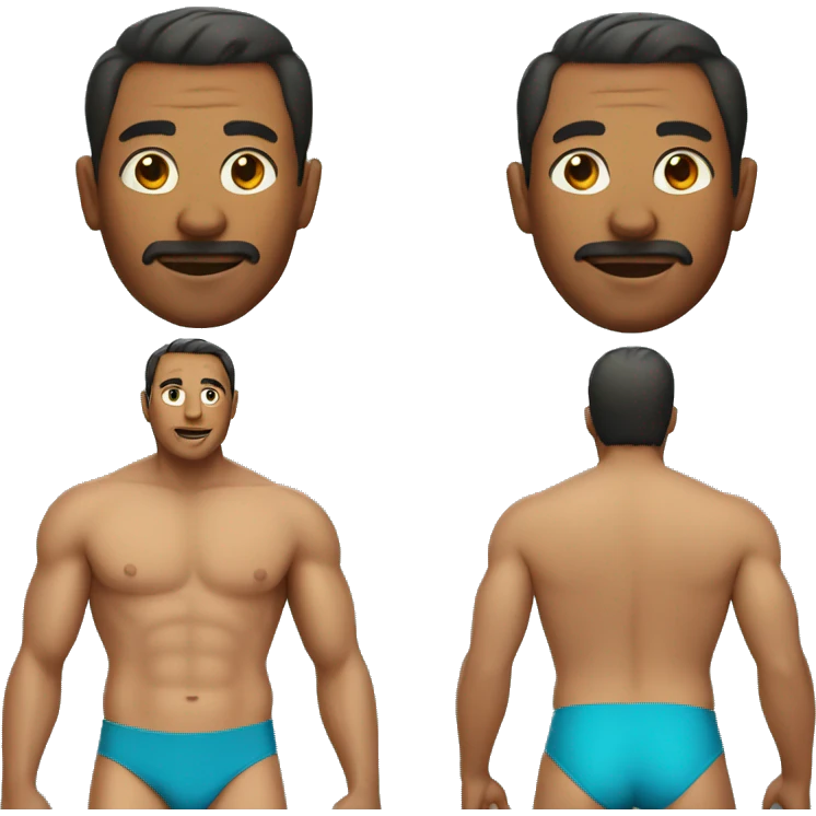 MAN IN SWIMSUIT emoji
