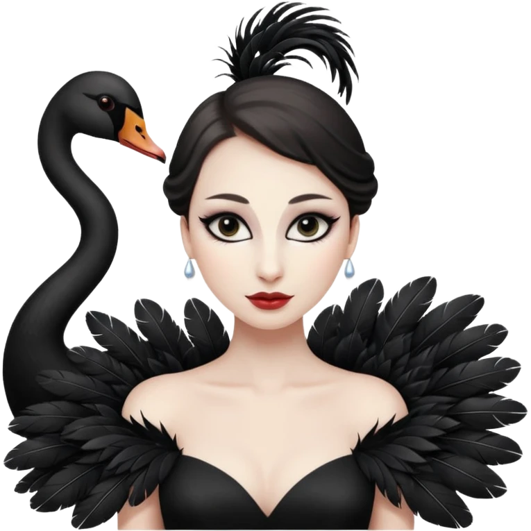 Black Swan emoji