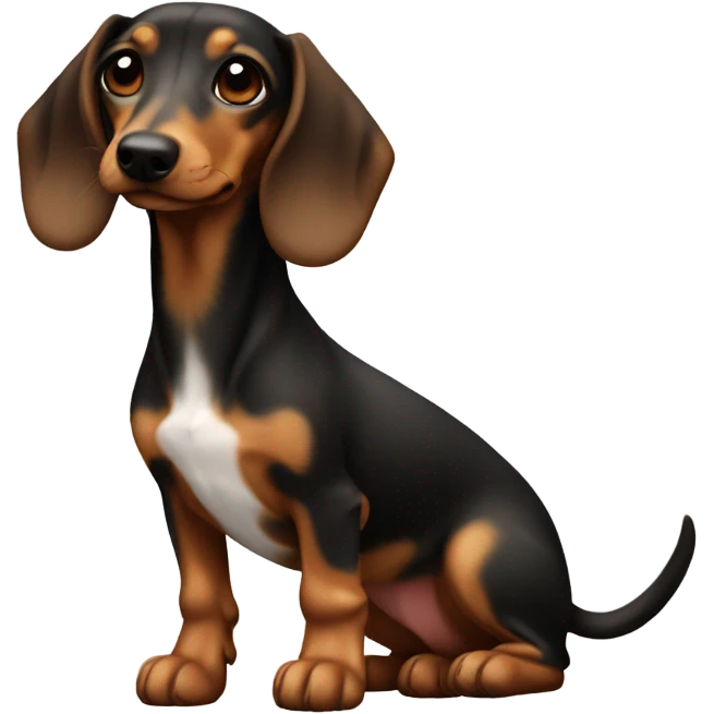 Mini daschound  emoji