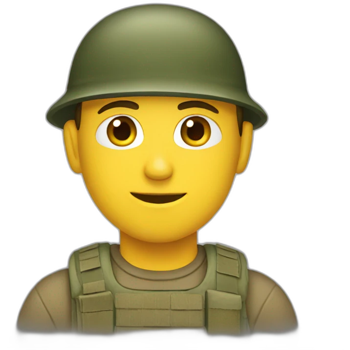soldier say emoji