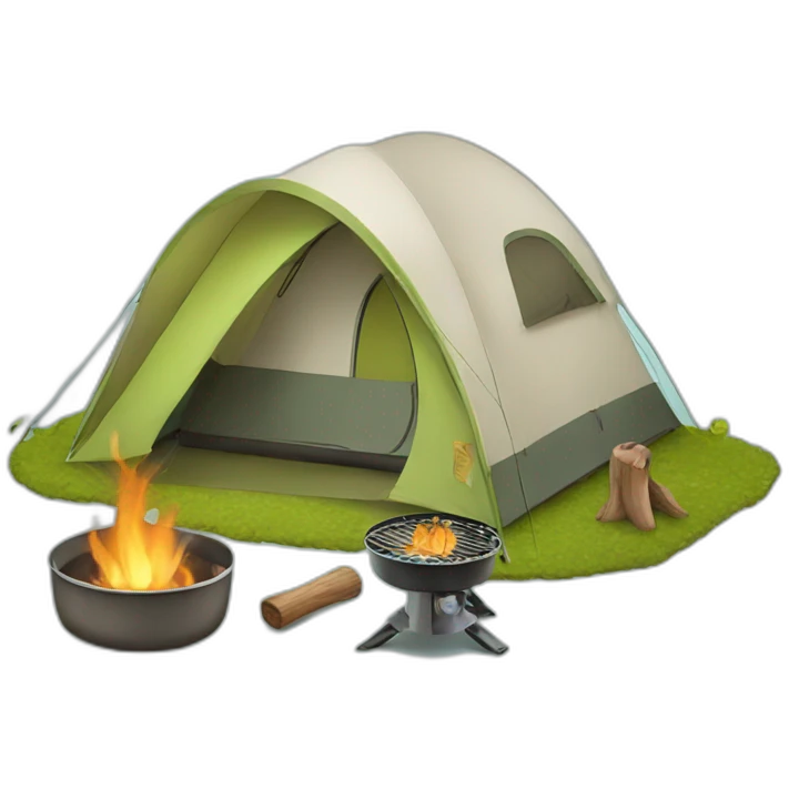camping emoji