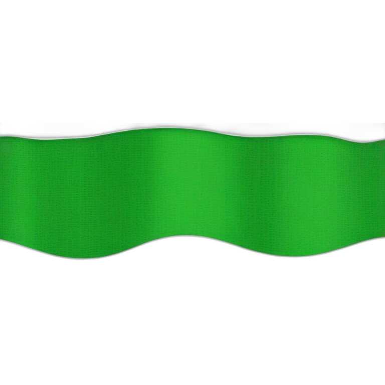 Bandera verde, blanco, verde en horizontal emoji