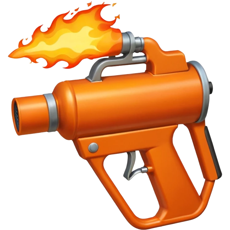 flame thrower realistic emoji