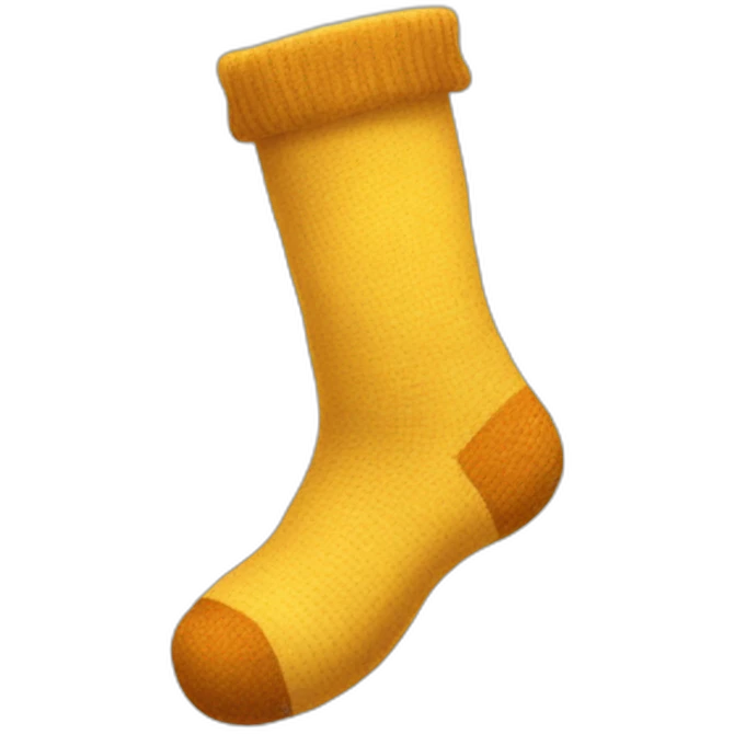 Chaussette emoji