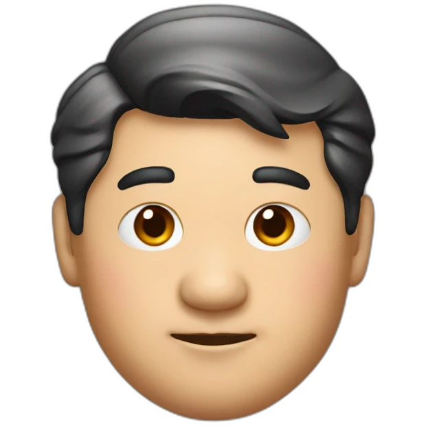 xi jinping with bear ears wearing a red shirt emoji