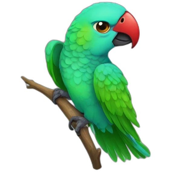 single dead parrot emoji