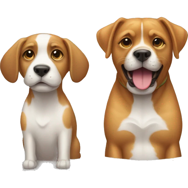 cat vs dog emoji