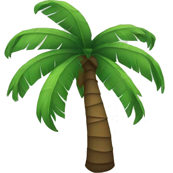 Palm tree emoji
