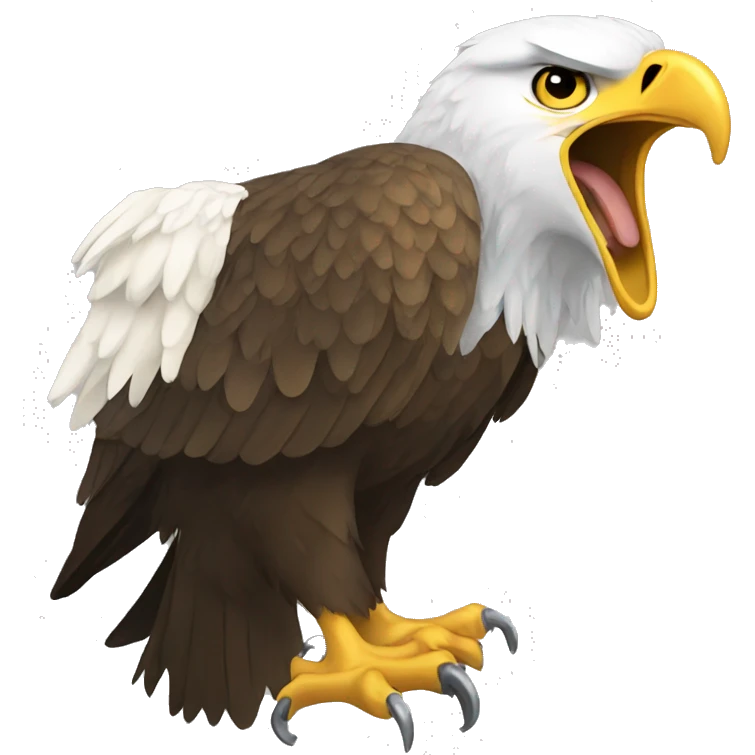 golden eagle crying  emoji
