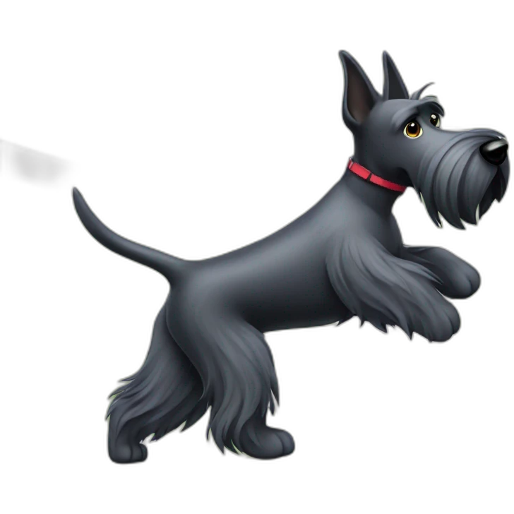 scottish-terrier-dog-walking emoji
