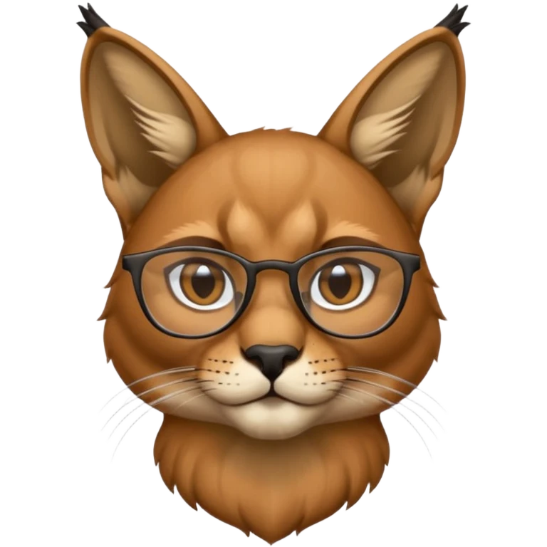 Caracal glasses  w emoji