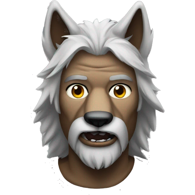 Alpha wolf man emoji