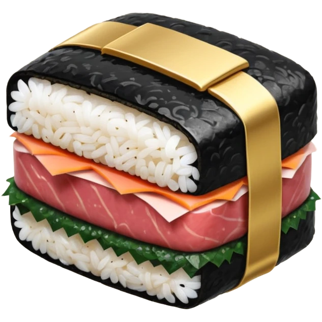Spam musubi emoji