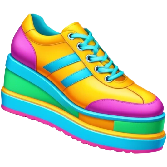 90’s spice girl platform shoes emoji