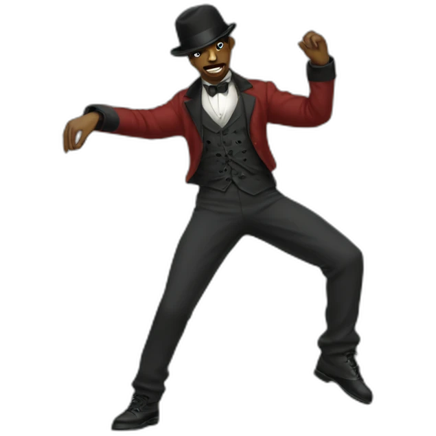 Victorians dancing hip-hop emoji