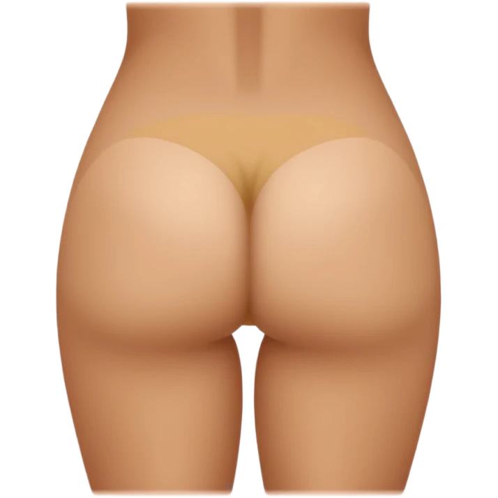 Woman's anus emoji