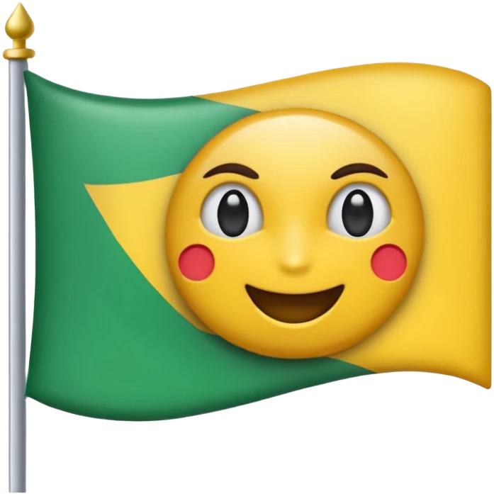 Эмодзи с изображением футбольного углового флажка emoji