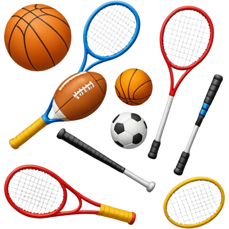  different sports things emoji