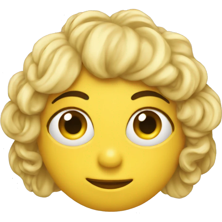 Flor guiñando un ojo emoji