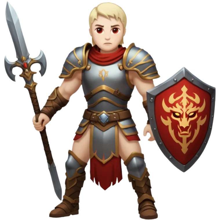 Animated warrior from Path of Exile 2 emoji