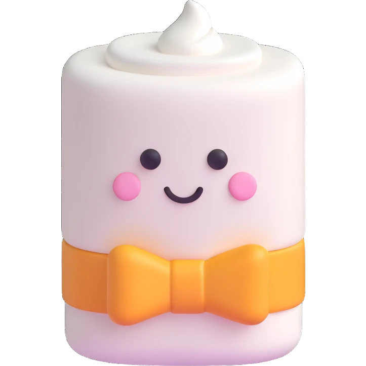 plain marshmallow no stick or fire emoji