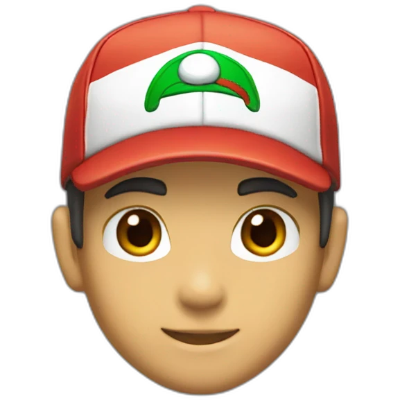 pokémon trainer red emoji