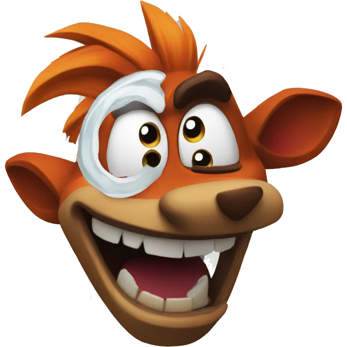 Crash bandicood emoji