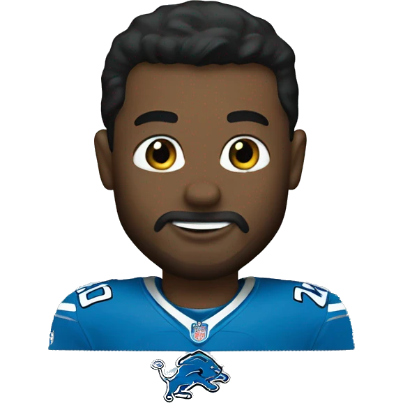 Detroit lions emoji