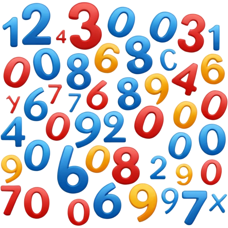 numbers emoji