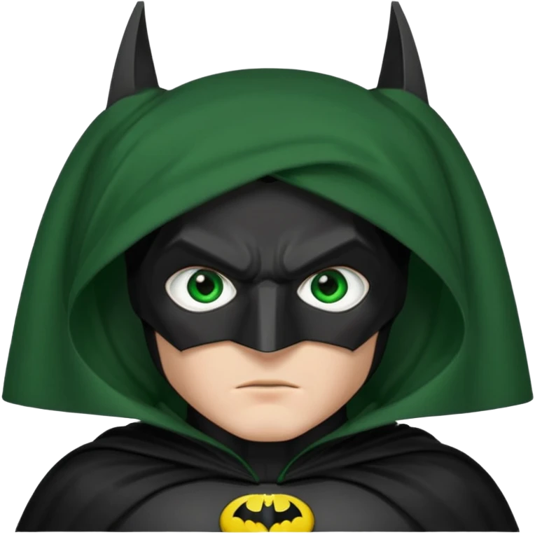 Batman 1989 (white man) (green eyes) emoji