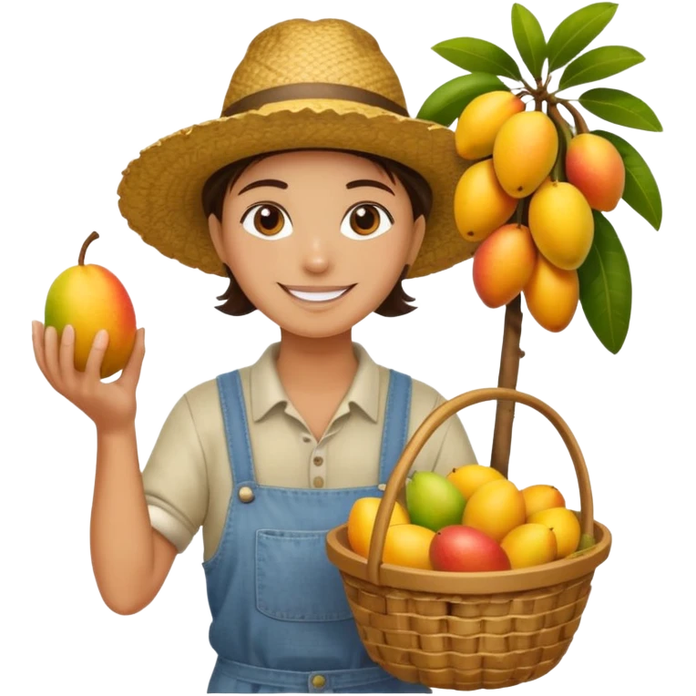VENDEDOR DE MANGOS CUERPO COMPLETO emoji