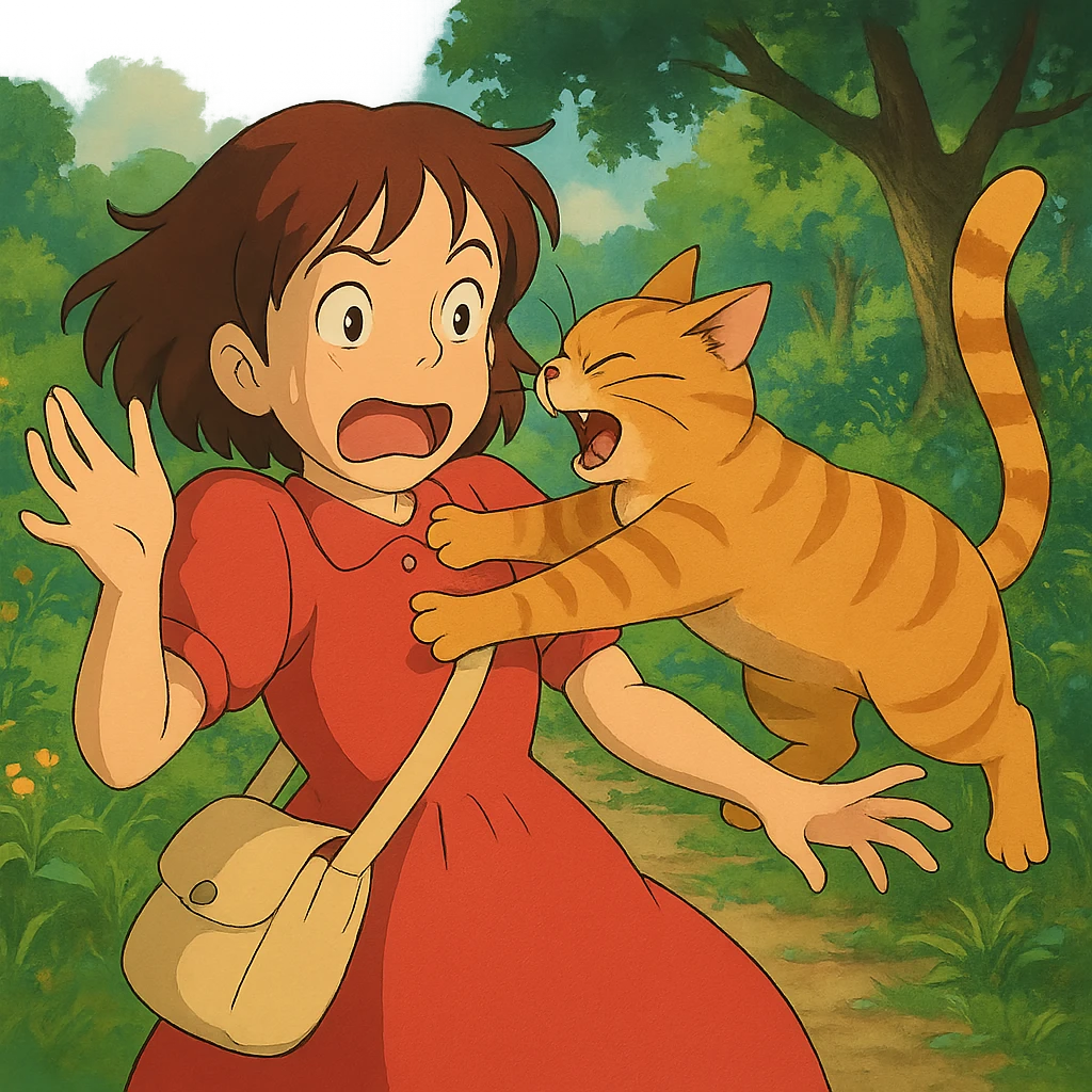 cat attack emoji