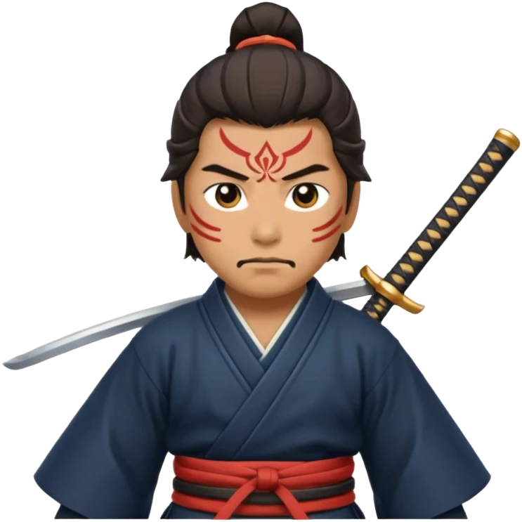 Samurai with Naginata emoji