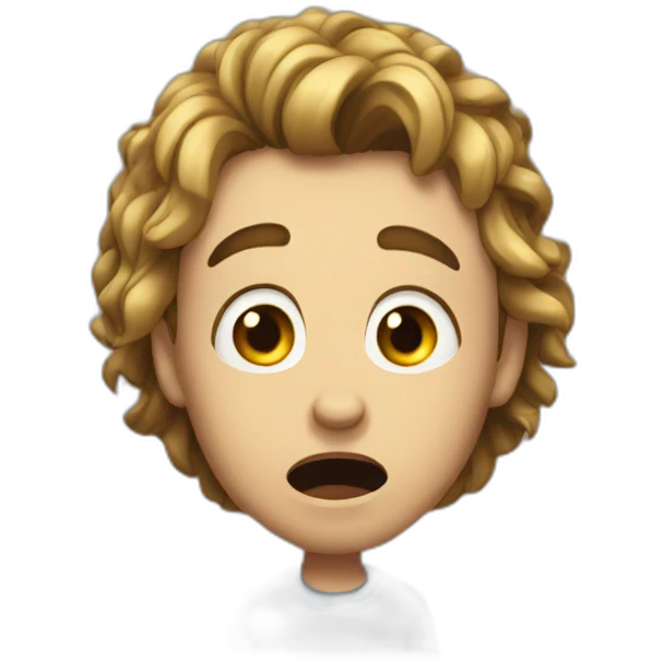 freaking out emoji