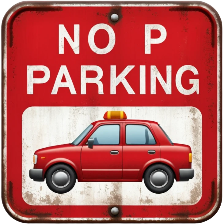 No parking  emoji