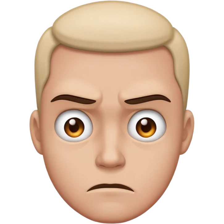 Someone mad and sad at the same time emoji