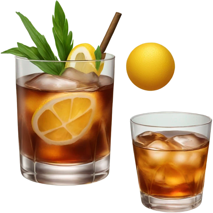 old fashioned cocktail  emoji