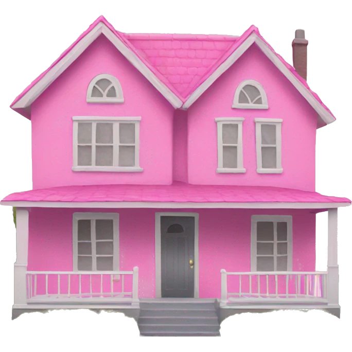 Pink House  emoji