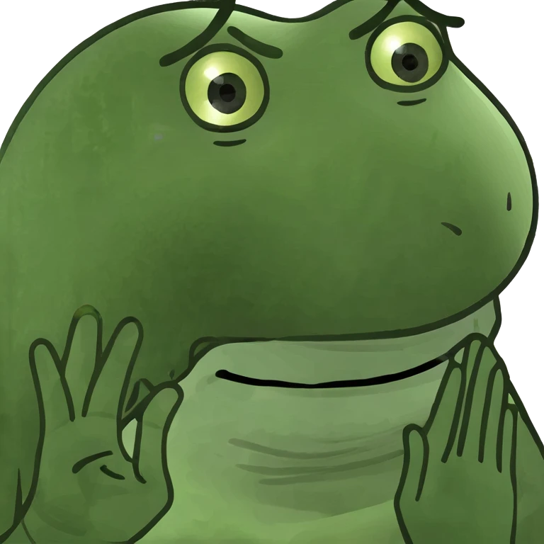 Emoji smirking with hand over face emoji