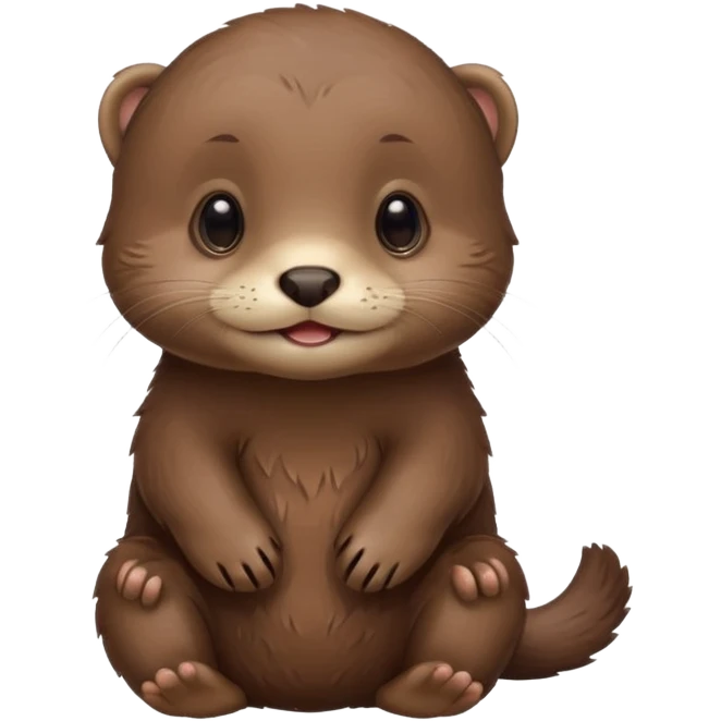 baby otter emoji
